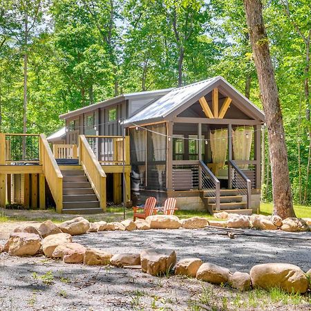 Monteagle Cabin With Swim Spa, Sauna And Fire Pit! Extérieur photo