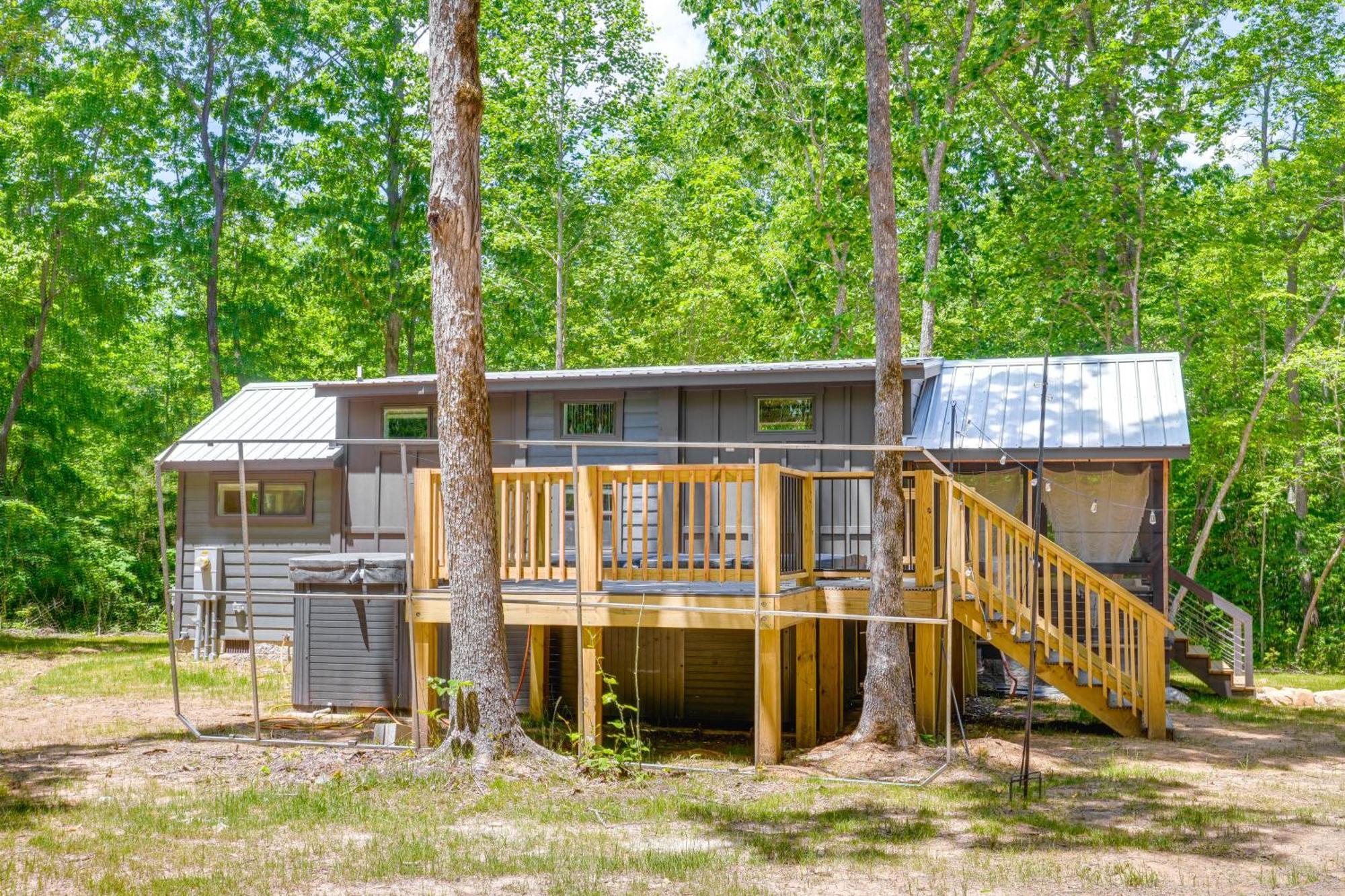 Monteagle Cabin With Swim Spa, Sauna And Fire Pit! Extérieur photo