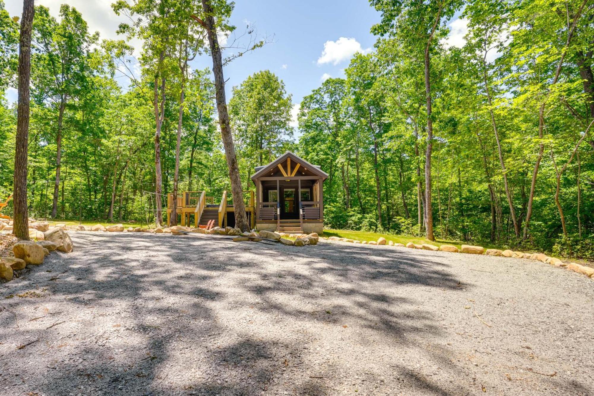 Monteagle Cabin With Swim Spa, Sauna And Fire Pit! Extérieur photo